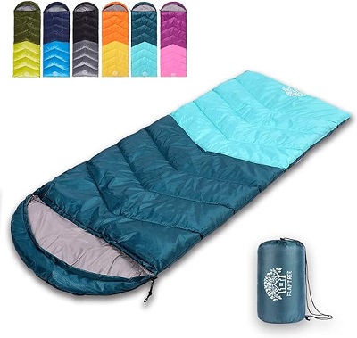 9. Flantree Sleeping Bag for Camping and Hiking
